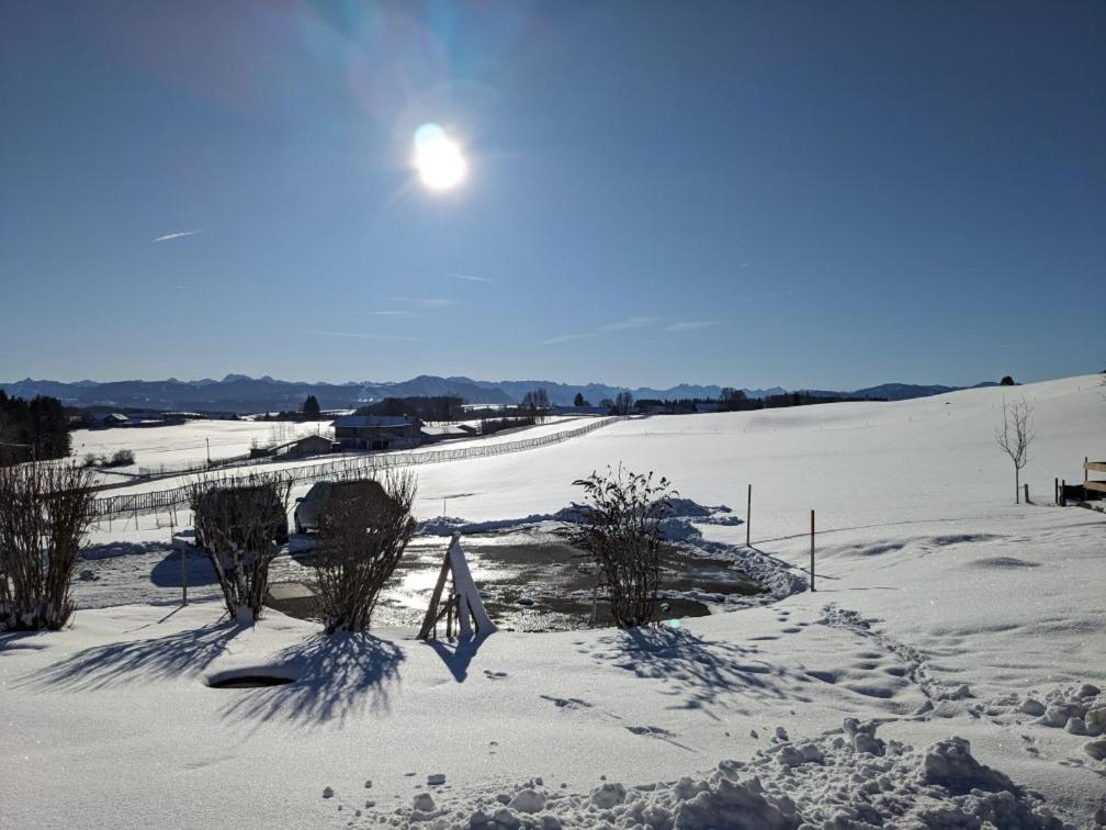 Wohnung Bei Buchenberg Im Allgaeu Exteriör bild